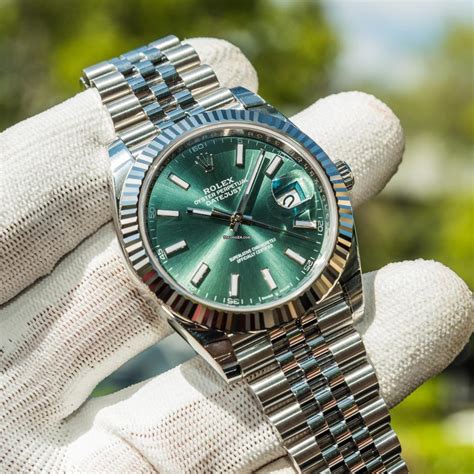 green mint rolex|Rolex datejust green dial price.